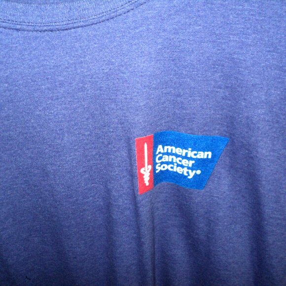 Relay For Life Survivor Shirt Unisex Size 2XL Purple American Cancer Society NEW - Picture 2 of 5